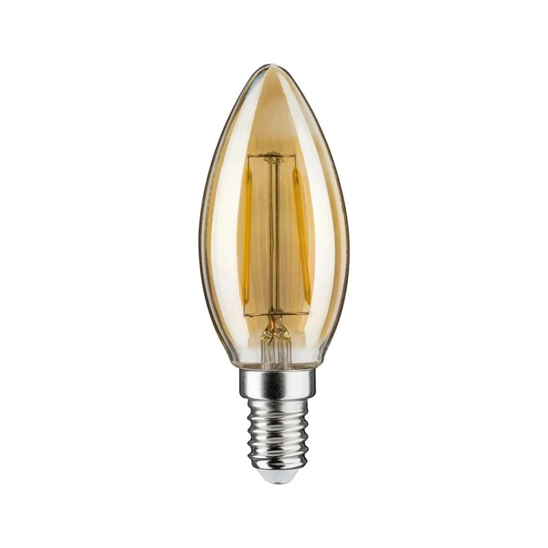 E14 2,6W Vintage Edition LED Kerze 2500K Klar Gold