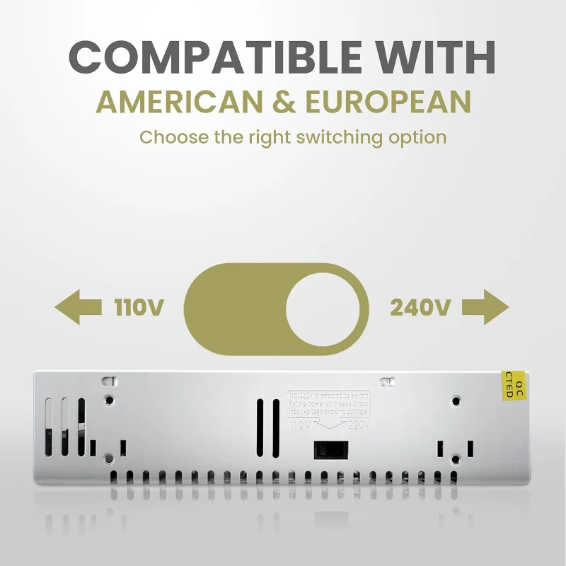 All Seasons Life Industrie Schaltnetzteil 24V DC 15A 360 Watt ~2444
