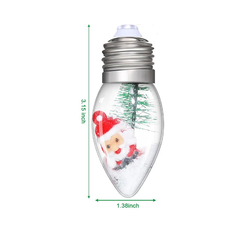 LED Lichtslingers met Kerstfiguren 10 Lampjes USB Aansluiting Feestverlichting Sfeervolle Decoratieve Lichtjes Binnen | Sansoti
