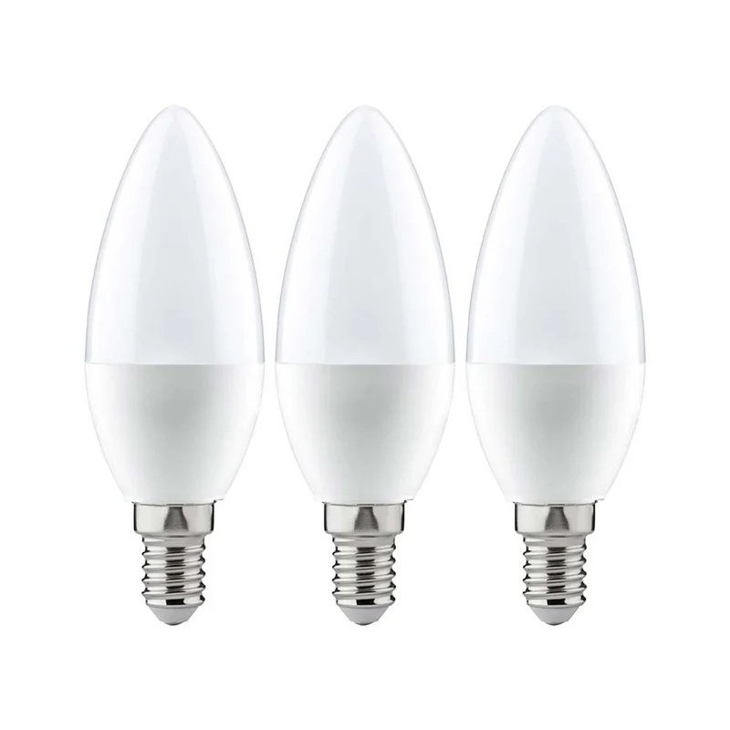 LED 3er-Pack Kerze 5,5W E14 2700K