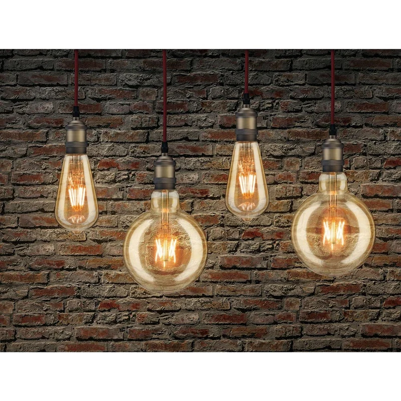 E27 5W LED Globe Vintage 1700K Goldlicht