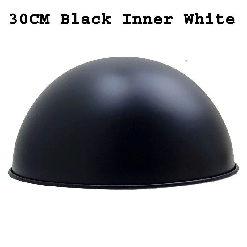 Lampenschirm Metall 30cm Modernes Halbkugel-Design ~2735