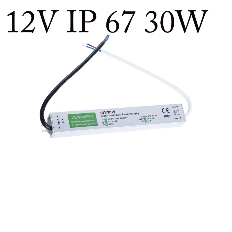 12V LED Netzteil Trafo – IP20 & IP67 DC Netzteil ~2563