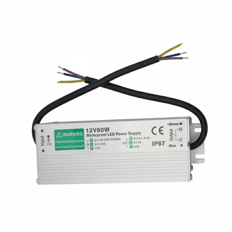 LED trafo 12v IP67 wasserdicht Netzteil 10W - 350W ~1545