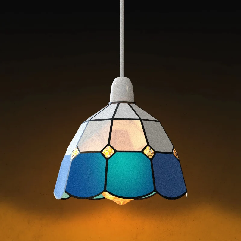Bunte lampenschirme | glas | Ø 16cm | tiffany lampe~2747
