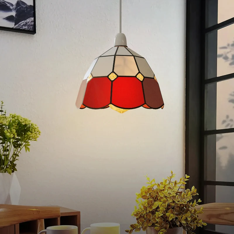 Bunte lampenschirme | glas | Ø 16cm | tiffany lampe~2747