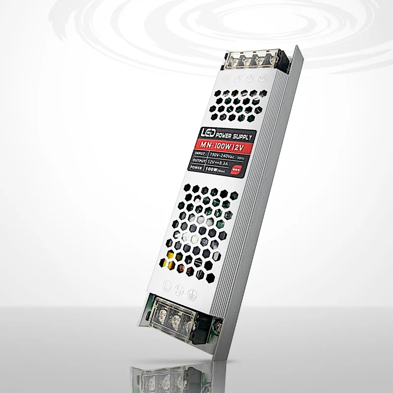 12V LED Trafo Konstantspannung – Slim Netzteil 60W-300W Wählbar | IP20 ~2561
