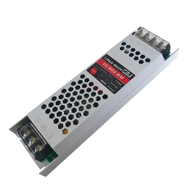 12V LED Trafo Konstantspannung – Slim Netzteil 60W-300W Wählbar | IP20 ~2561