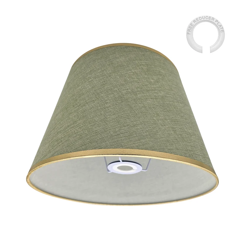 Moderner Coolie-Lampenschirm aus Stoff - E27~2744