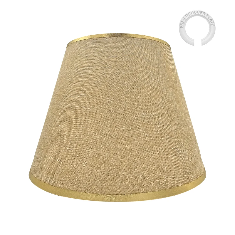Moderner Coolie-Lampenschirm aus Stoff - E27~2744