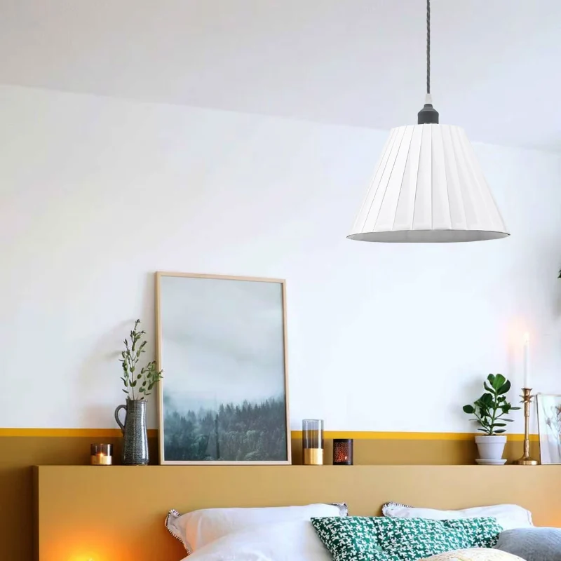 Pendelleuchte decke home decor | Weiß | Ø28cm|E27~2745