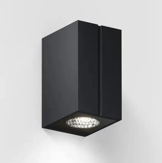 IP44 - Wandleuchte cut one deep black schwarz