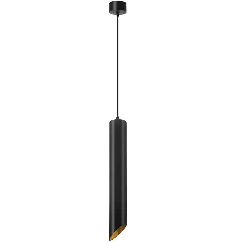 All Seasons Life Zylinder Pendelleuchte Schwarz-Gold GU10 ~2613