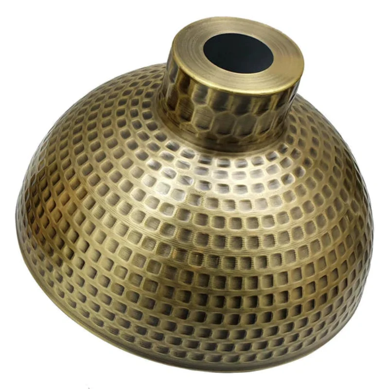 Lampenschirm Industrial – Gehämmertes Metall, 26cm, 5 Farben ~2726