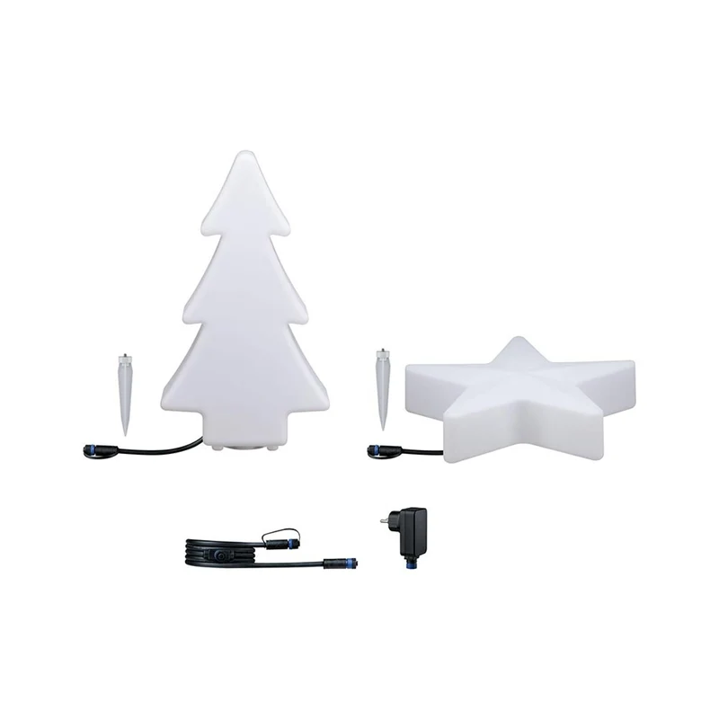 Plug & Shine Weihnachts-Bündel Baum & Stern