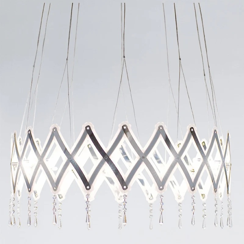 Serien Lighting - Anhänger Zoom XL Crystal 20 Stück 14cm