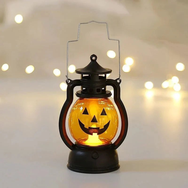 LED Spookjesboom met Pompoenen en Spin Halloween Decoratie Feestverlichting Sfeer Griezelige Interieur Accessoire | Sansoti
