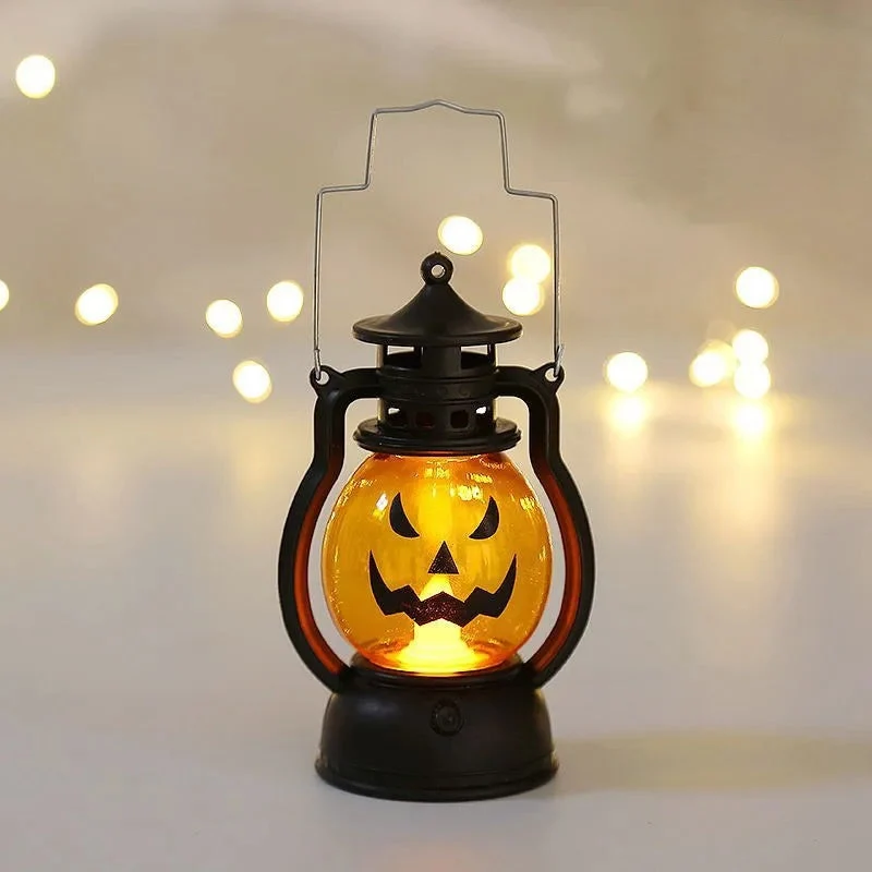 LED Spookjesboom met Pompoenen en Spin Halloween Decoratie Feestverlichting Sfeer Griezelige Interieur Accessoire | Sansoti