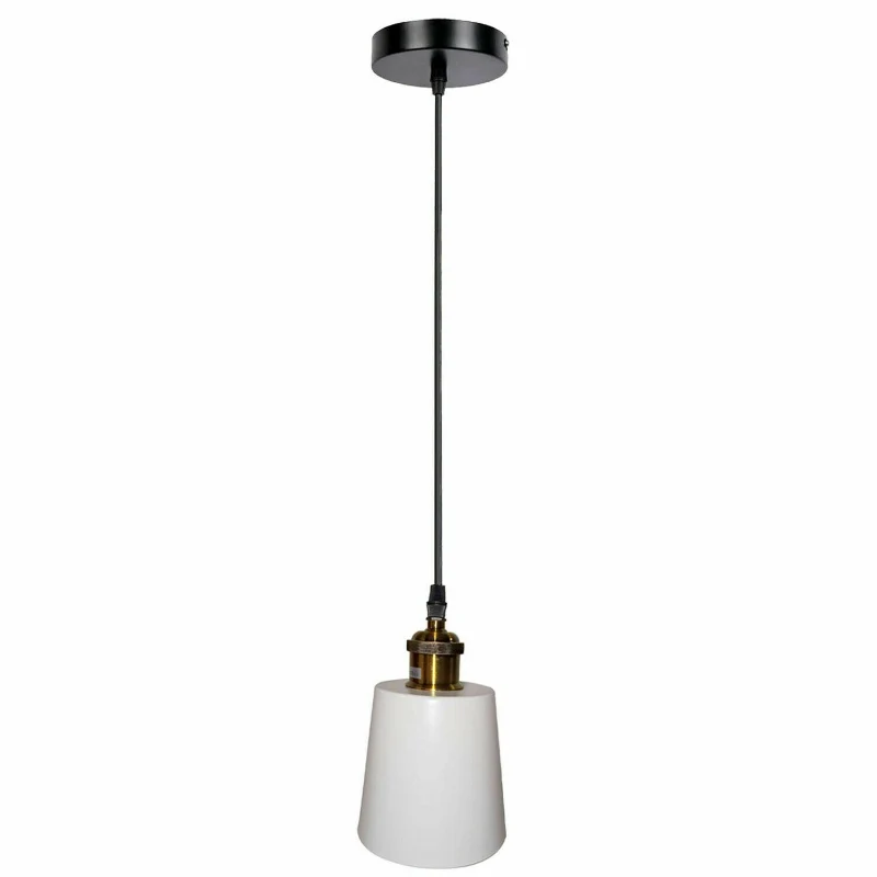 Weiß Pendelleuchte E27 Modern Hängelampe für Esszimmer~2408