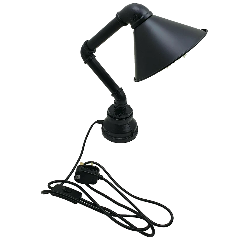 Steampunk Tischleuchte mit Wasserpfeifen Rohrlampen~2341