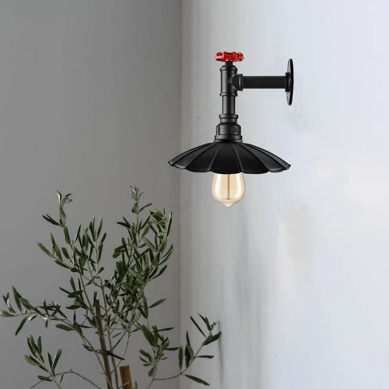 Rohrlampen für Innenräume Stilvolles wandleuchte~2302