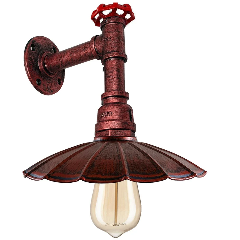 Rohrlampen für Innenräume Stilvolles wandleuchte~2302
