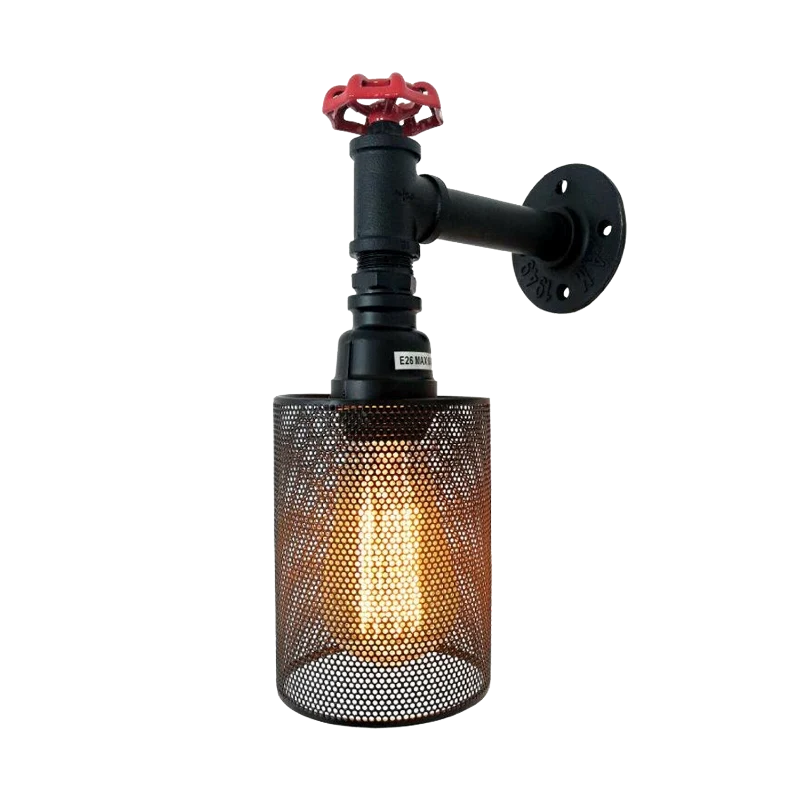 Rohr wandleuchte LED WandLampe Wasserrohr Wandstrahler~2291