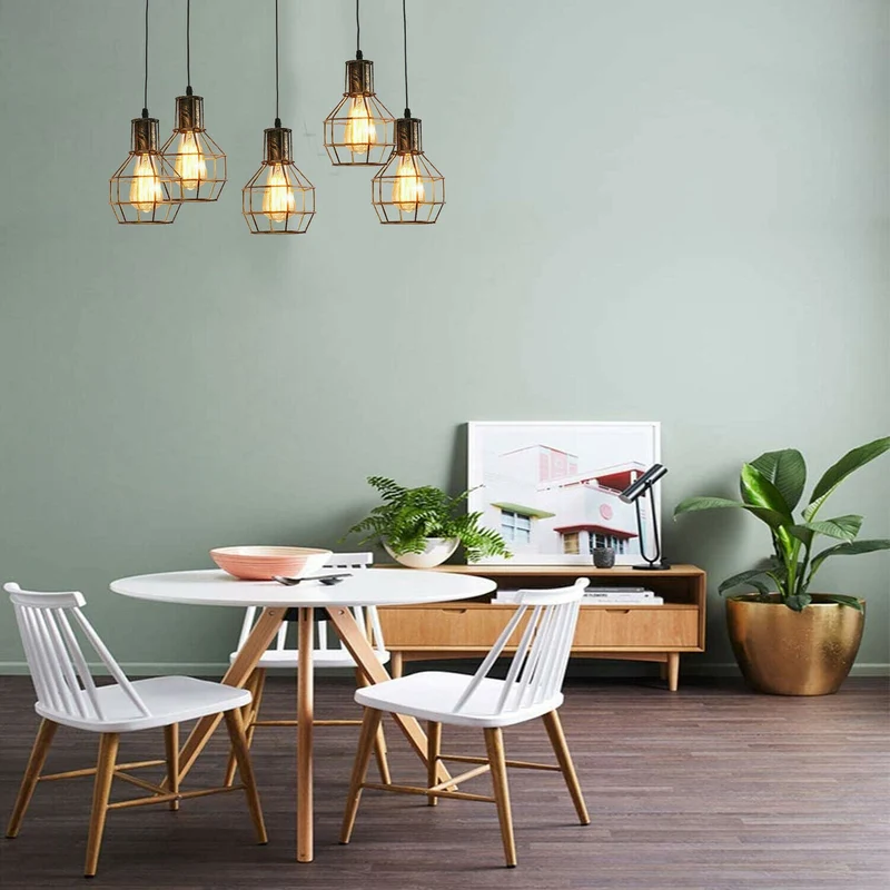 Rohr Käfig Spinnenlampe Fur Esstisch~2274