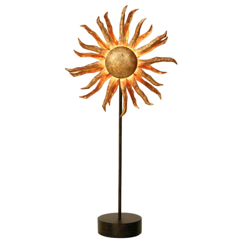 Tischlampe Sonne 6-flammig 30x12cm