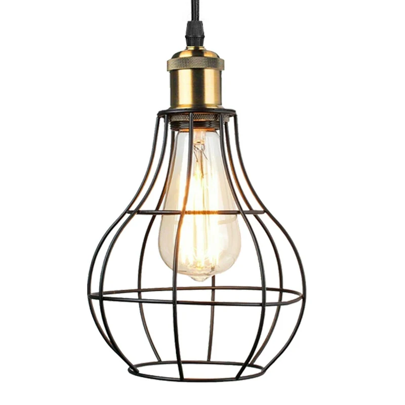 All Seasons Life Vintage 8 flammig Pendelleuchte Käfig Spinnenlampe ~2268