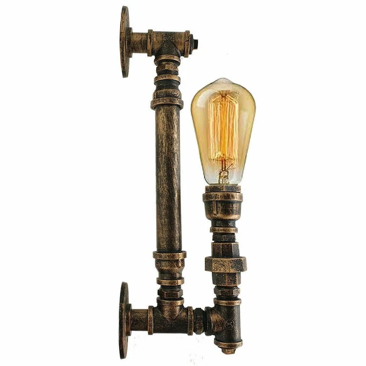 Rustikal Rohr LED Wandleuchte Innen Wandspot licht~2366