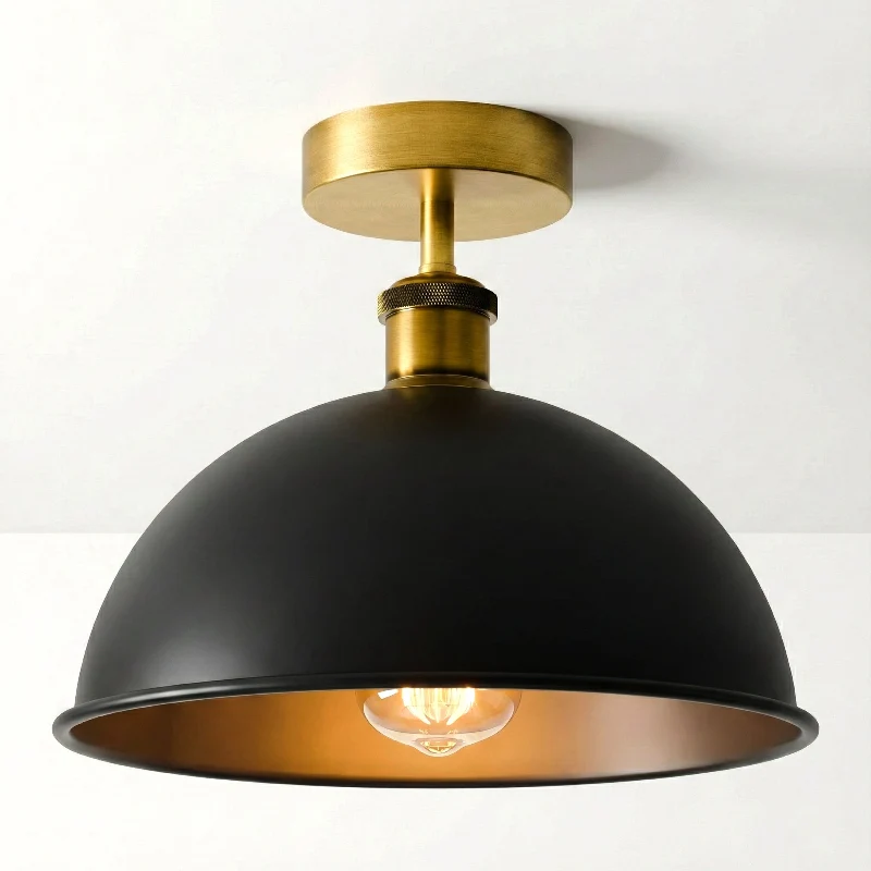 All Seasons Life Industrial Deckenleuchte Ø 21cm Schwarz ~2172