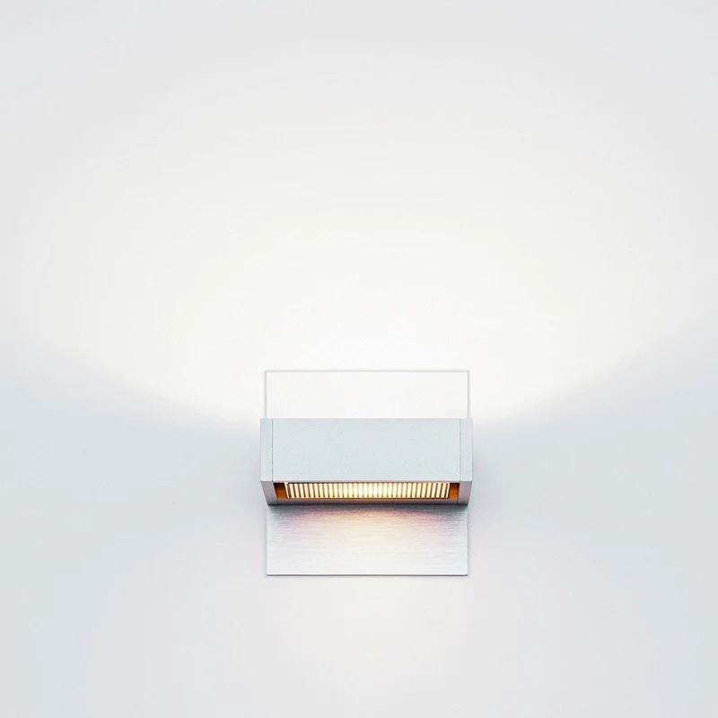 Serien Lighting - Wandabdeckung SML Wall S Halogen Aluminium