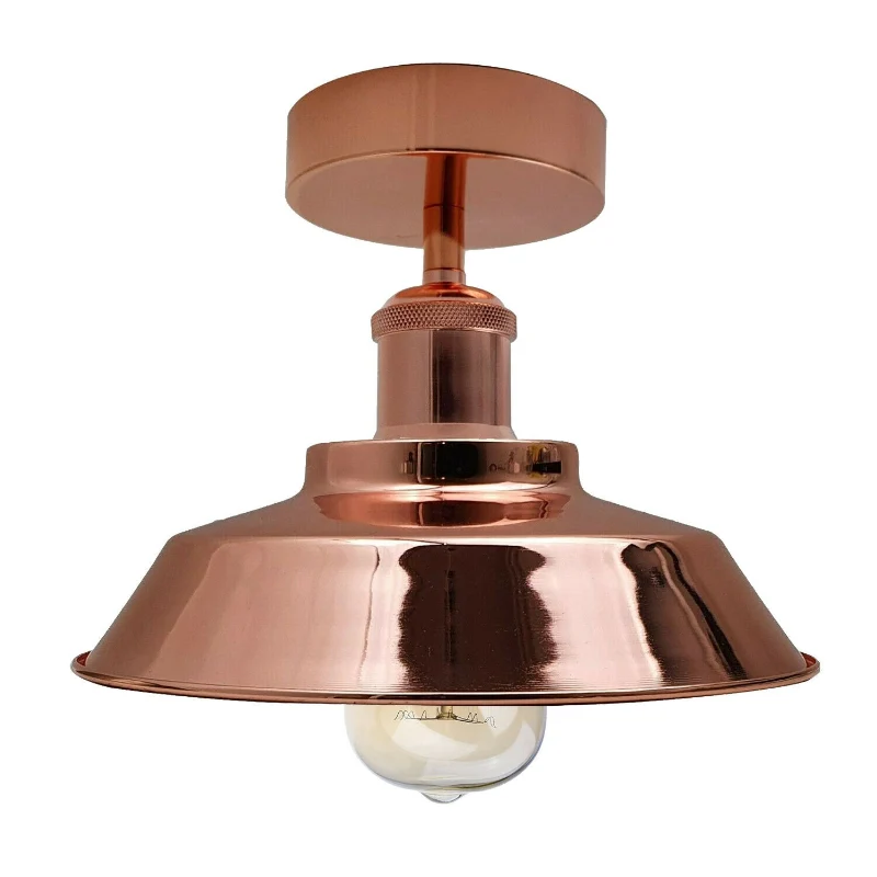 All Seasons Life Deckenleuchte Roségold 22cm Retro Design E27 ~2039