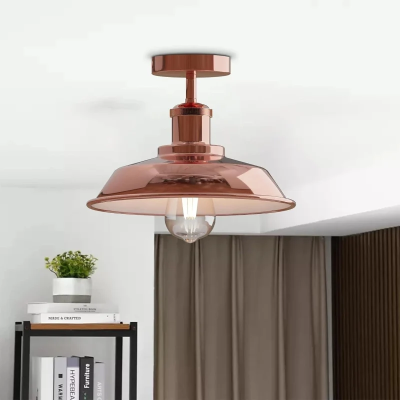 All Seasons Life Deckenleuchte Roségold 22cm Retro Design E27 ~2039
