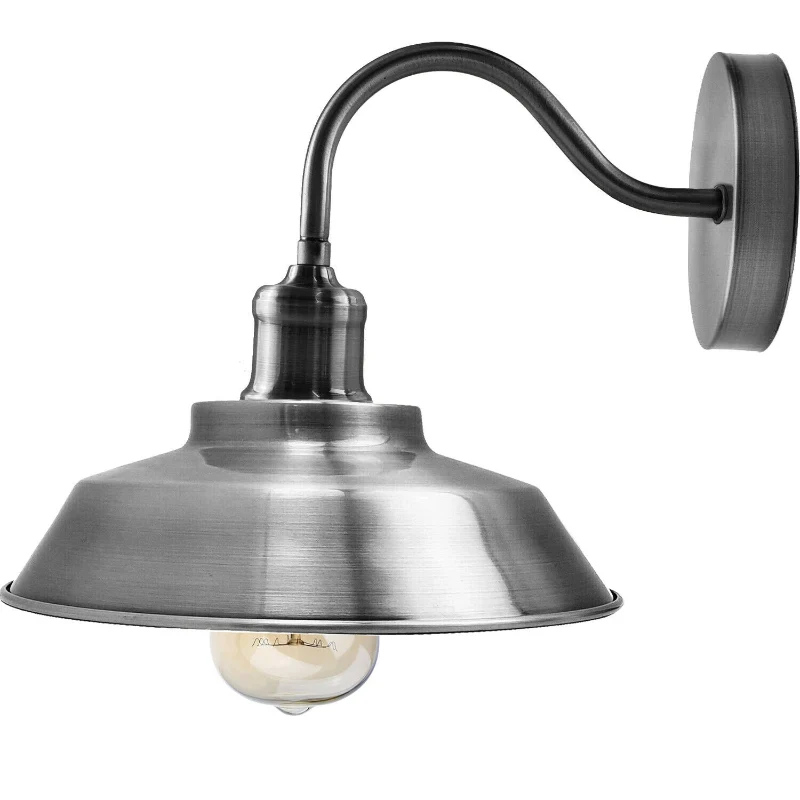 All Seasons Life Wandlampe Satin Nickel Metal Lampenhalterung ~2021