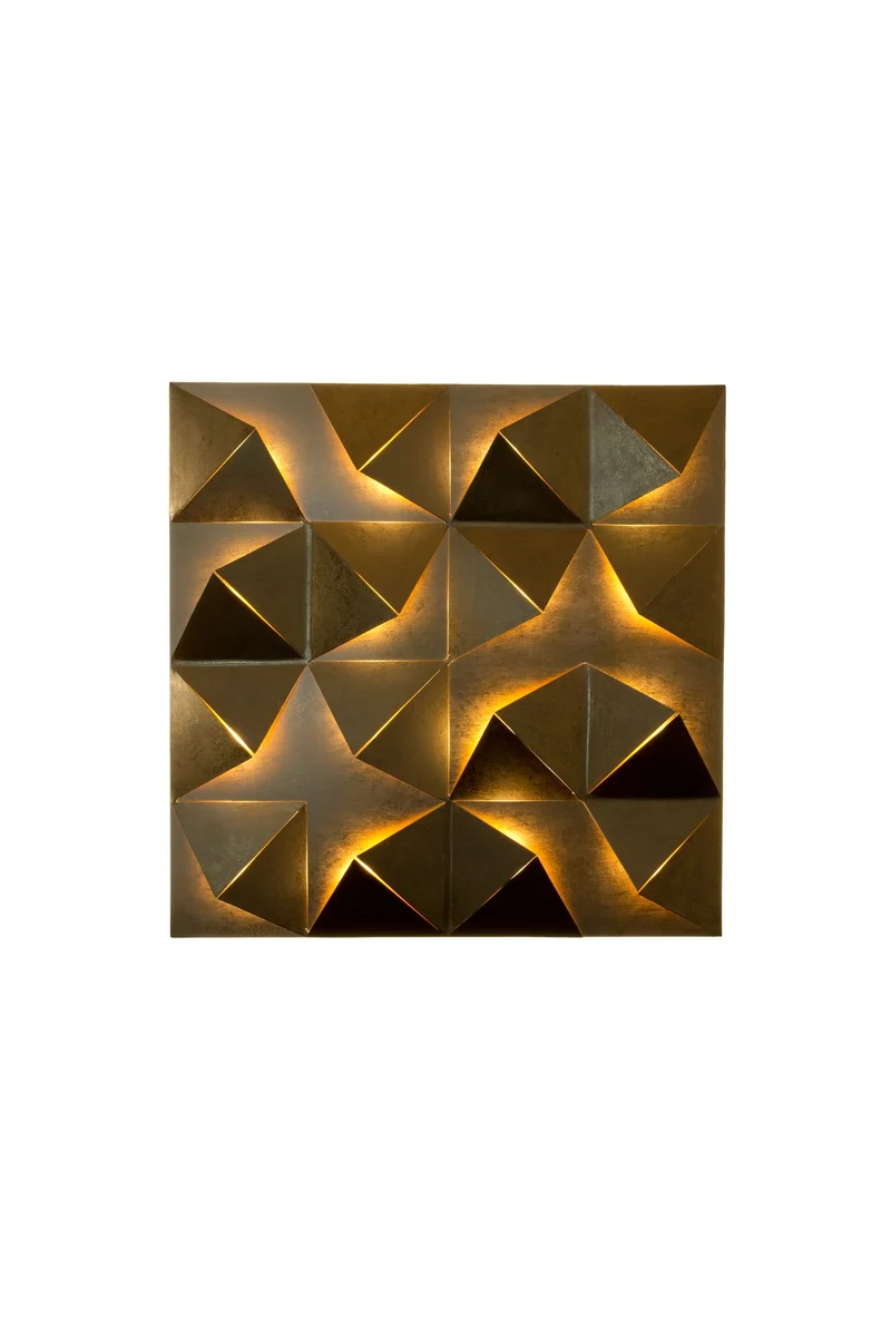 LED-Wandleuchte Illusione 17-flammig dimmbar 80x5cm