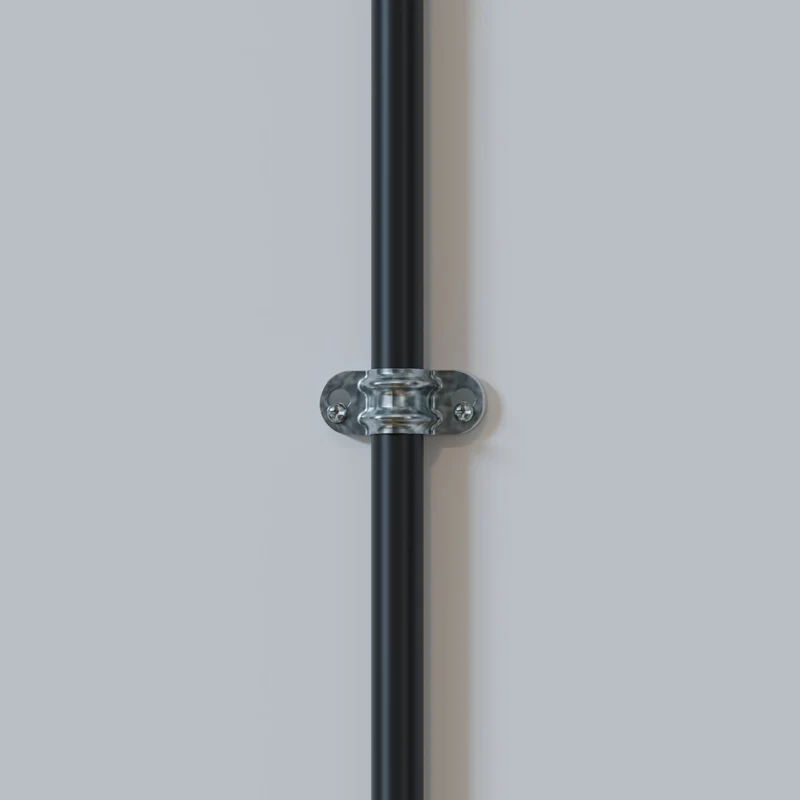 20 mm Abstandssattel verzinkt für Rohrbeleuchtungszubehör~1969
