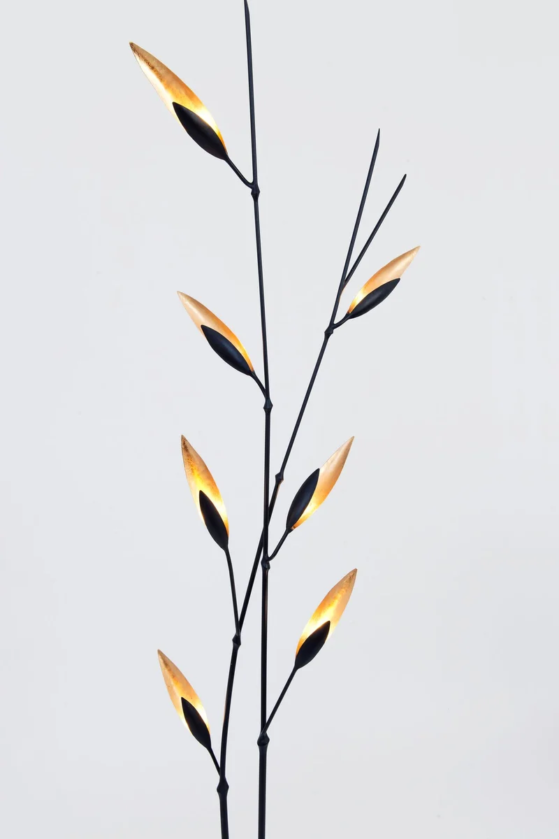 Stehleuchte Strelicie 7-flammig Rund 181 cm Gold