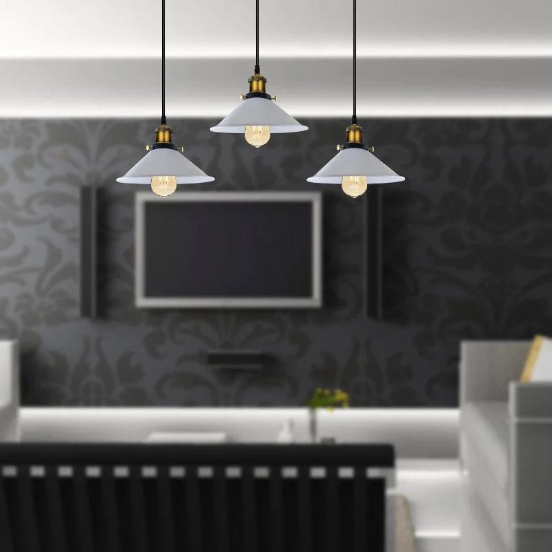 Lampenschirm weiß – ideal für Küche oder Esszimmer~1632