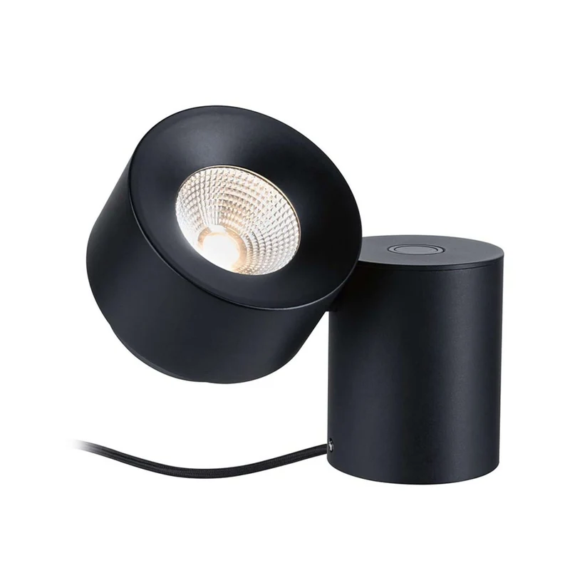 LED Wand- & Tischleuchte Puric Pane mit Touch-Dimmer Schwarz