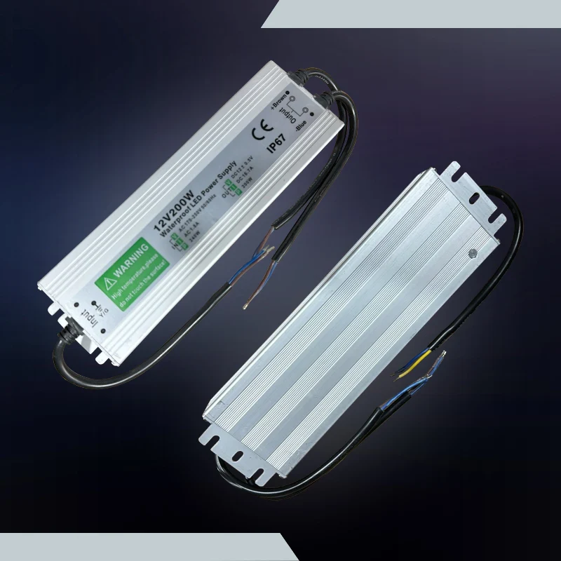 LED trafo 12v IP67 wasserdicht Netzteil 10W - 350W ~1545