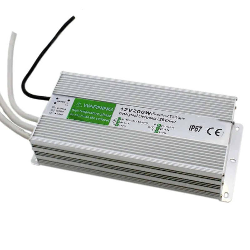 LED trafo 12v IP67 wasserdicht Netzteil 10W - 350W ~1545