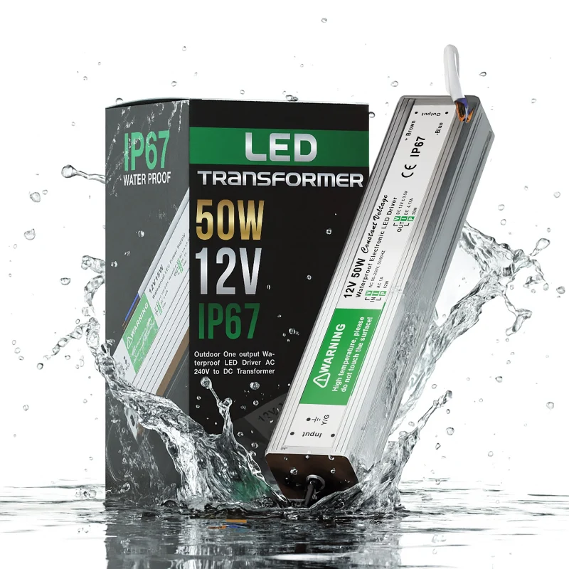 LED trafo 12v IP67 wasserdicht Netzteil 10W - 350W ~1545