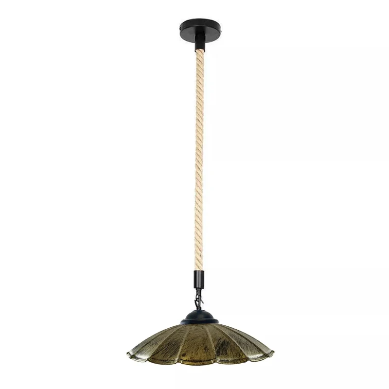 Rustikale Pendelleuchte Ø22xH27cm E27 Deckenlampe~1616