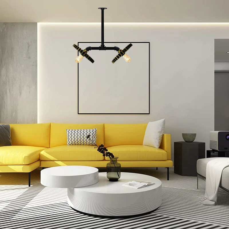 Vintage Retro & Industrial Style Einbauleuchten und Rohrleuchten für Deckenleuchten