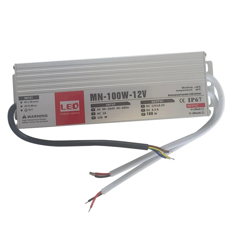 DC 12V LED trafo Netzteil treiber IP67 Wasserdicht ~1313