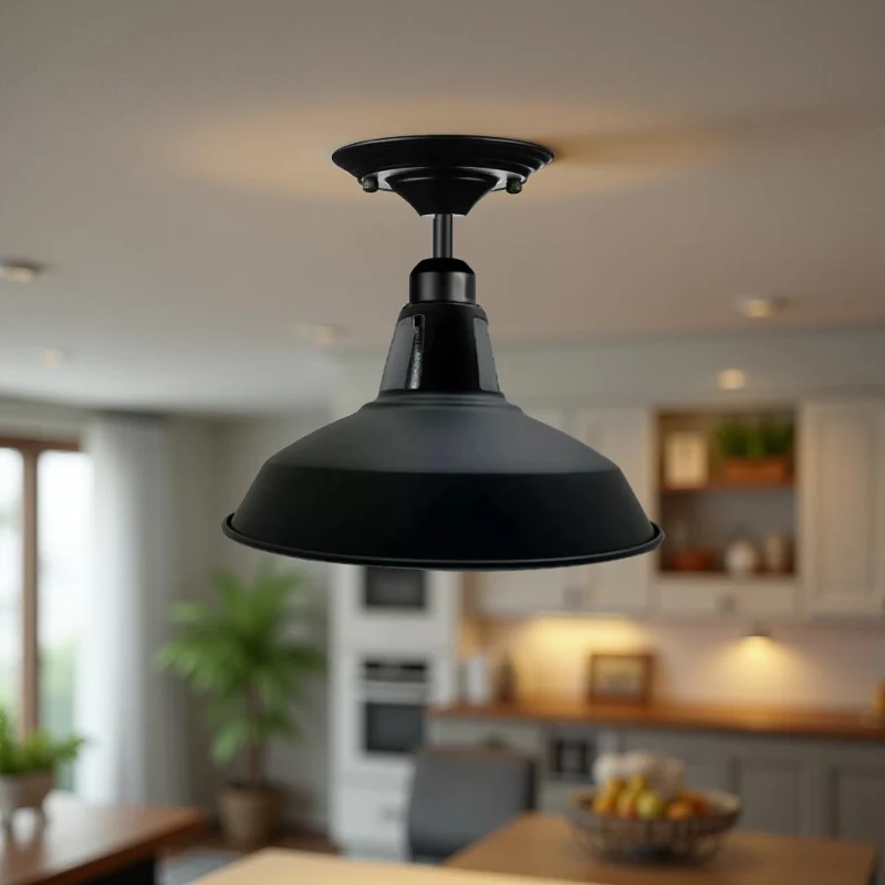 Retro lampenschirme Ø 30cm Kurvig für led-deckenleuchten~1590