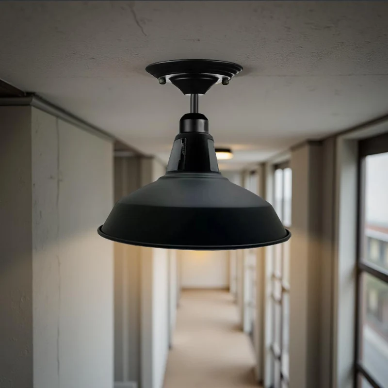 Retro lampenschirme Ø 30cm Kurvig für led-deckenleuchten~1590