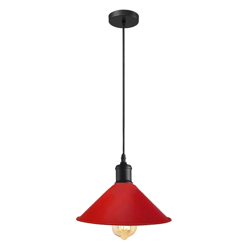 Rote Hängelampen home deko Deckenlampen E27| Ø 22cm~1593
